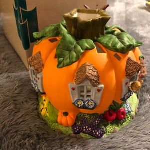 Partylite Pumpkin Harvest Tealight House